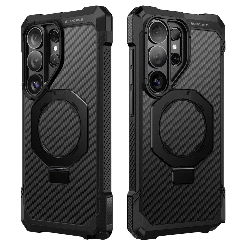 Samsung Galaxy S26 Ultra SUPCASE UB GRIB PRO MAG Skal med Skärmskydd - MagSafe Kompatibel - Svart