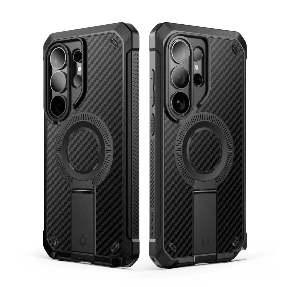 Samsung Galaxy S26 Ultra Supcase Unicorn Beetle Pro Skal med Skärmskydd - MagSafe Kompatibel - Svart