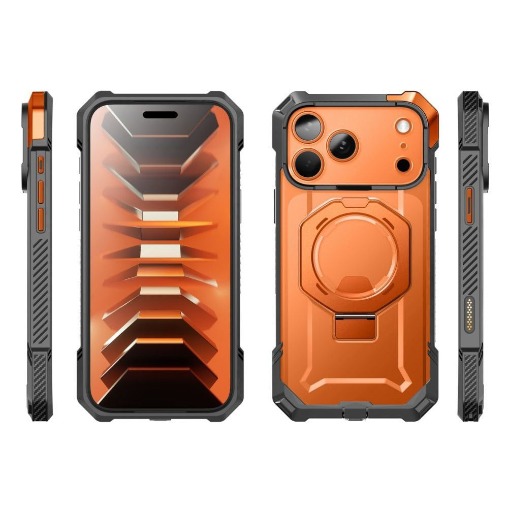 iPhone 18 Pro / 17 Pro Supcase UB Grip Mag Skal - MagSafe Kompatibel - Orange