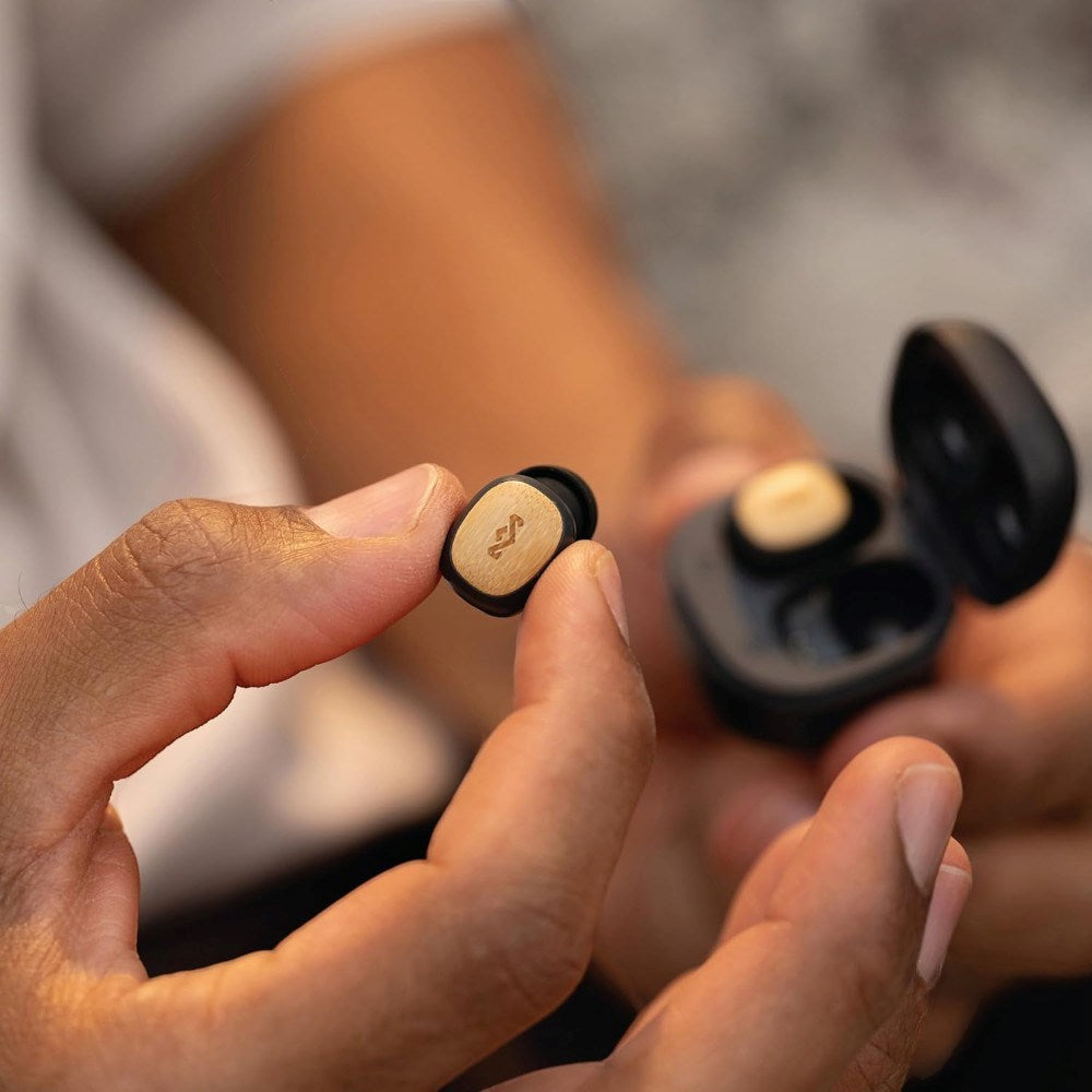 House of Marley Smile Jamaica Mini True Wireless In-Ear Hörlurar - Svart