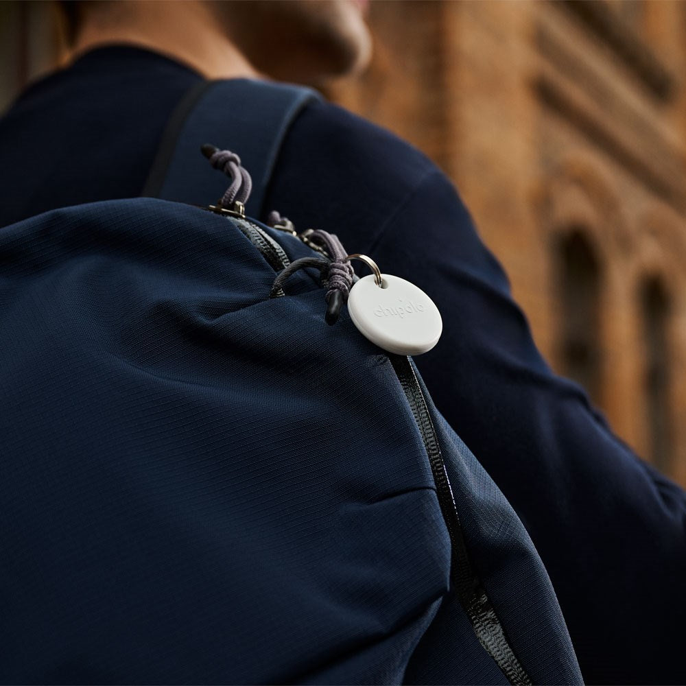 Chipolo POP Bluetooth GPS Tracker - Kompatibel med Apple Find My & Google's Find My Device - Vit