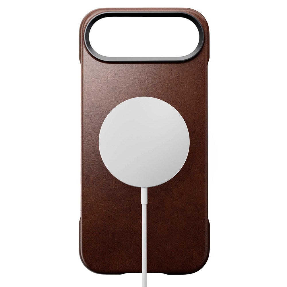 Nomad iPhone Air Traditional Horween Leather Case - MagSafe Kompatibel - Rustic Brown