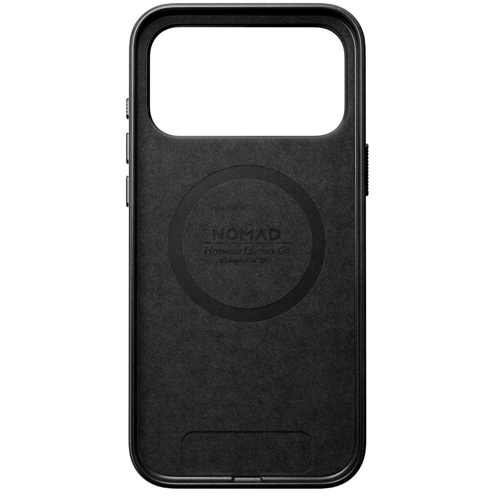Nomad iPhone 17 Pro Max Traditional Horween Leather Case - MagSafe Kompatibel - Black