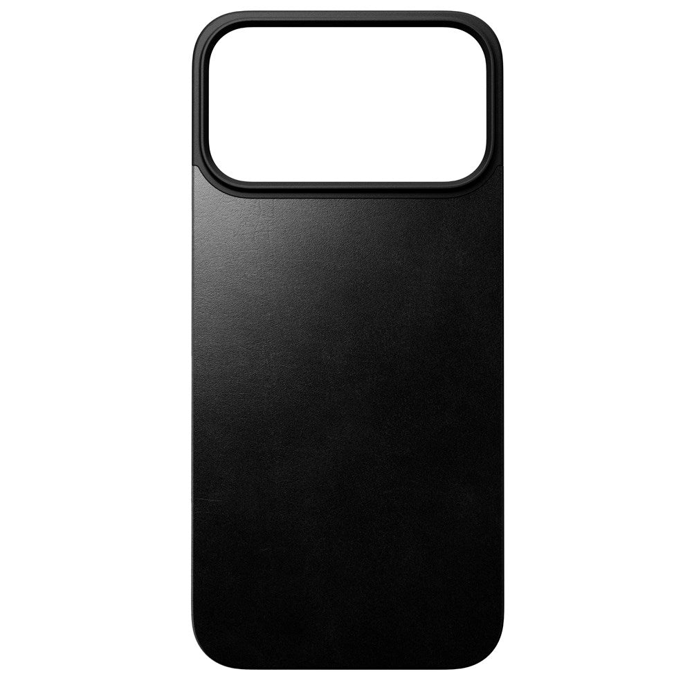 Nomad iPhone 17 Pro Max Magnetic Horween Leather Back Case - MagSafe Kompatibel - Black