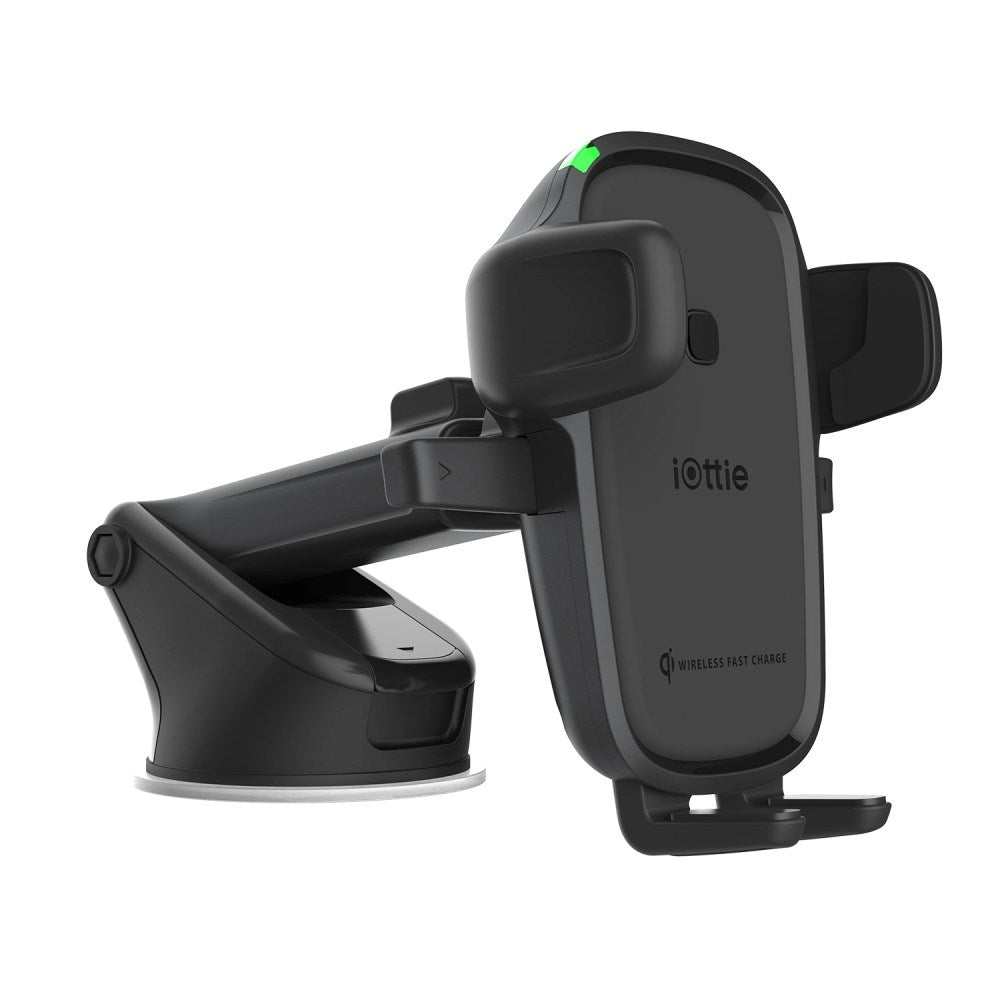 iOttie Easy-One-Touch Qi Mobilhållare m. Trådlös Laddning – Instrumentbräda / Vindruta – Svart