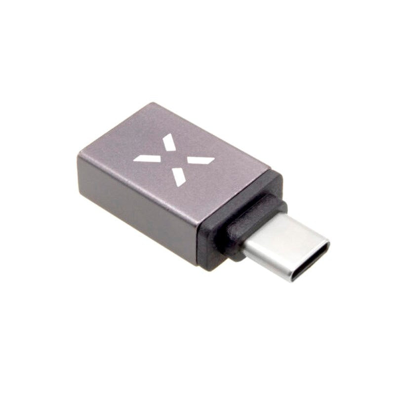 Fixed Link USB-C till USB-A Adapter - Grå