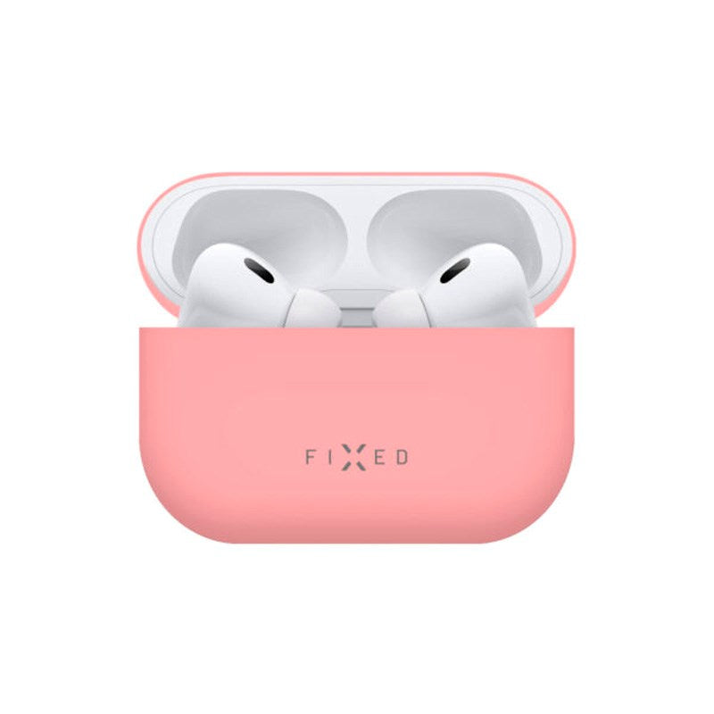 Apple AirPods Pro (2. gen.) Fixed Silikon Skal - Rosa