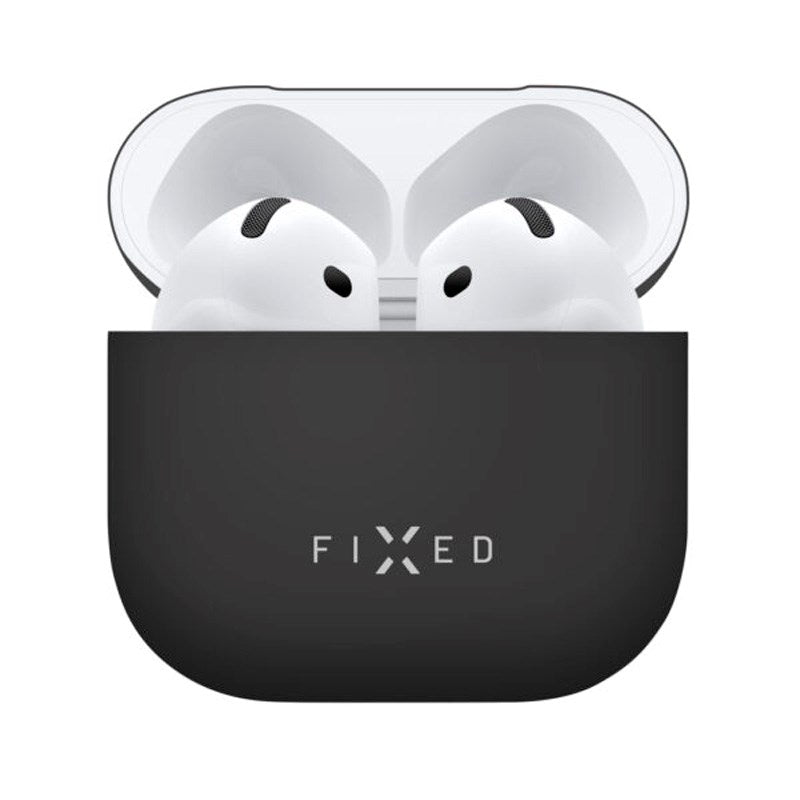 Apple AirPods (4. gen.) Fixed Silikon Skal - Svart