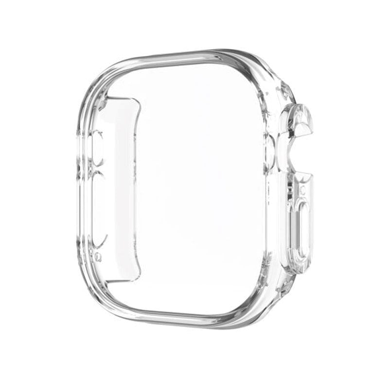 Apple Watch Ultra 3 / 2 / 1 (49 mm) Fixed Fodral med Inbyggt Skärmskydd - Genomskinlig