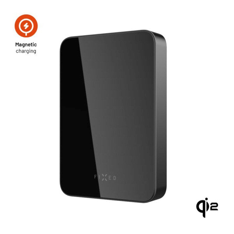 Fast MagZen Qi2 Trådlös Powerbank 10 000 mAh - Svart