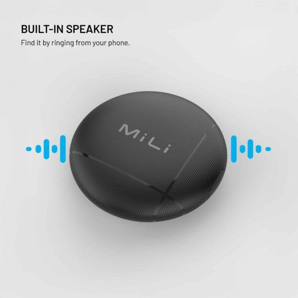 Fast LiTag GPS-Spårare - Android- & Apple-Kompatibel - Svart