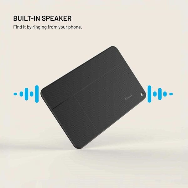 Fixed MiCard GPS-Spårare för Apple & Android - Svart