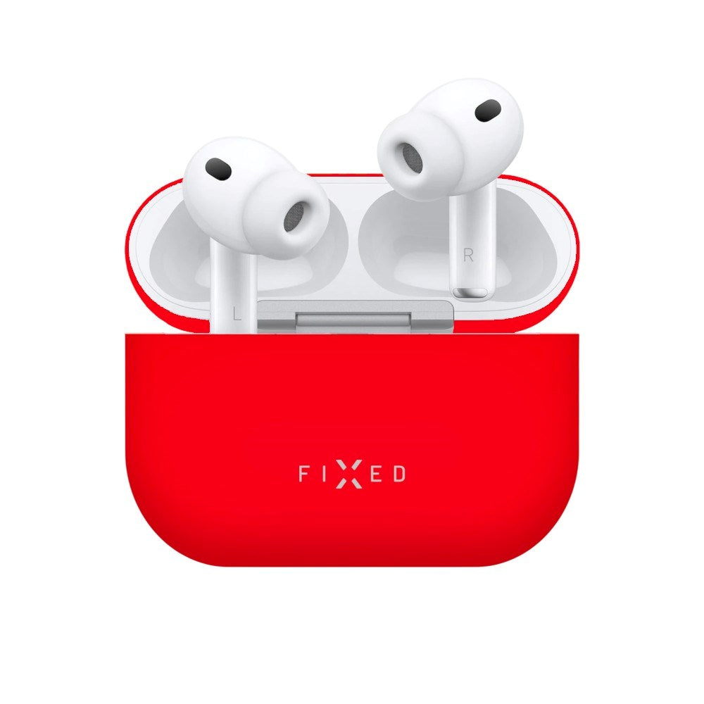 AirPods Pro (3. gen.) Fixed Silikonfodral - Röd