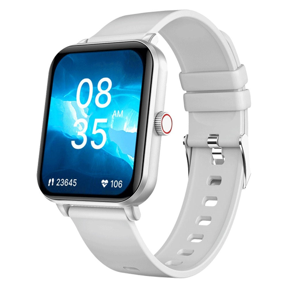 Niceboy WATCH Lite 4 - Smartklocka med Hälsospårning & Samtalsfunktion - Silver