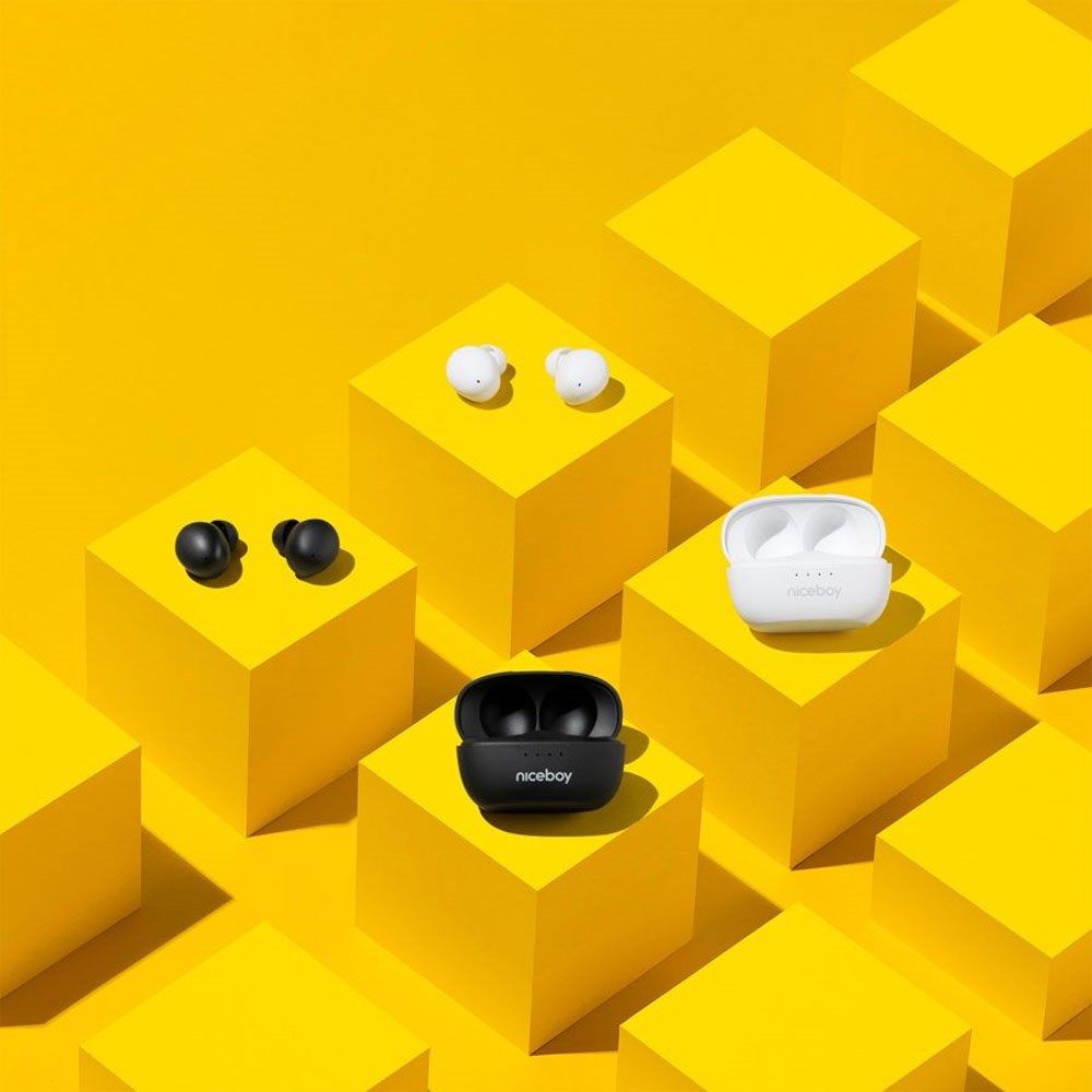 Niceboy HIVE Podsie 4 True Wireless In-Ear Hörlurar - Vit