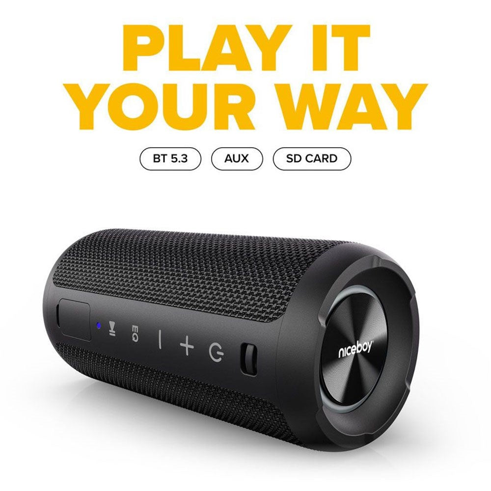 Niceboy Orion 24W Bluetooth Högtalare - Svart