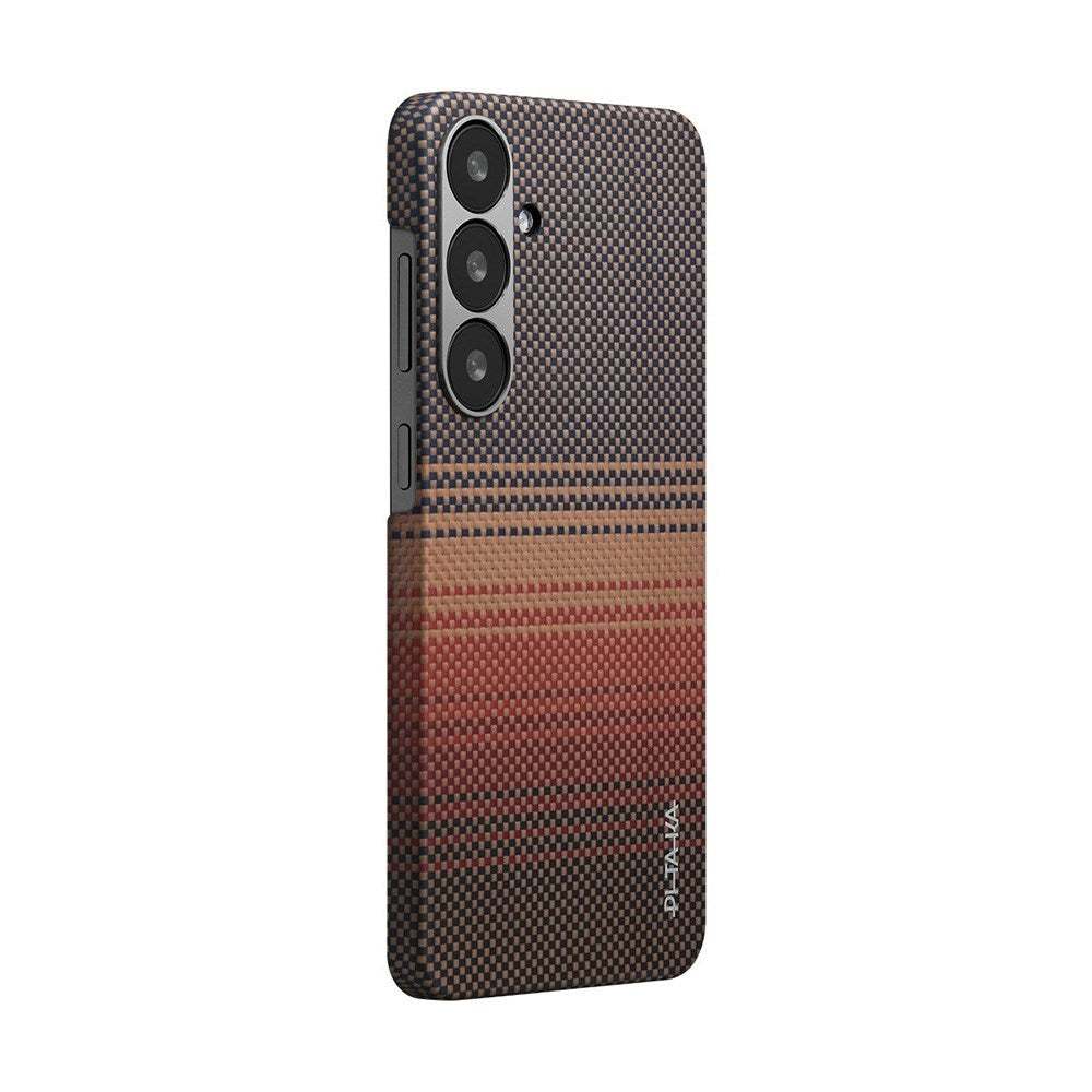 Samsung Galaxy S25+ (Plus) PITAKA Tactile Woven Skal - MagSafe Kompatibel - Sunset