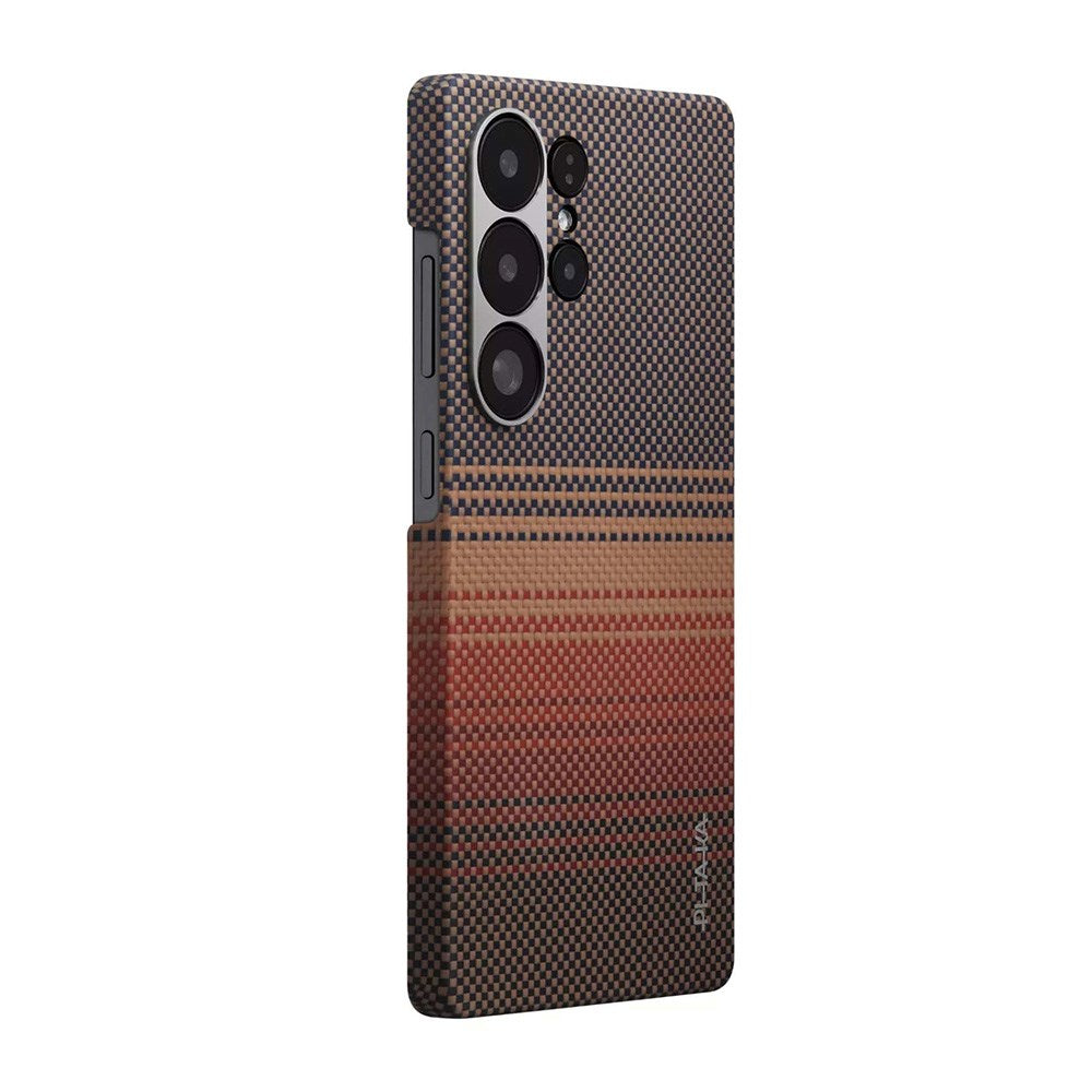 Samsung Galaxy S25 Ultra PITAKA Tactile Woven Skal - MagSafe Kompatibel - Sunset