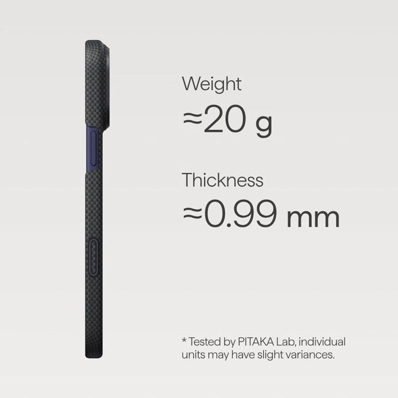 iPhone 17 Pro Max PITAKA Aries Ultra Slim Skal - MagSafe Kompatibel - No Problemo