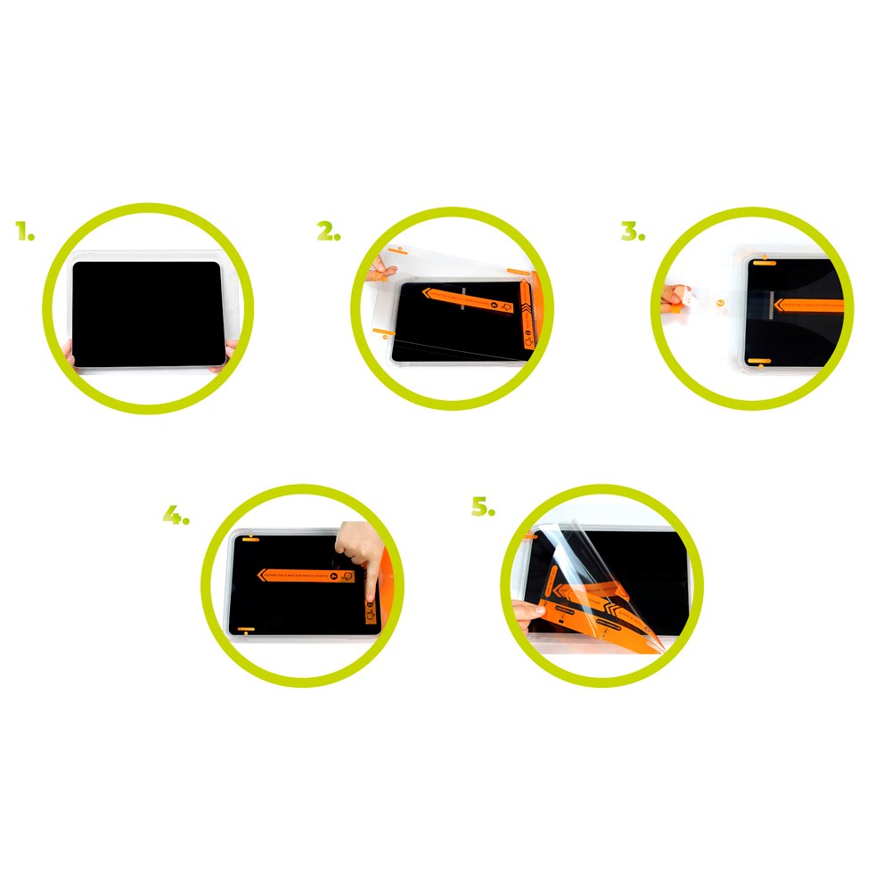 iPad 11" (2025) / iPad 10.9" (2024/2022) Mobile Origin Glas Skärmskydd - Genomskinlig