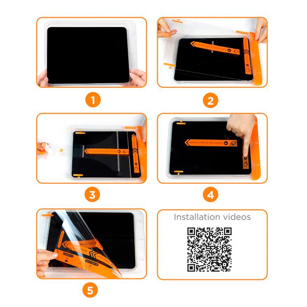 iPad Pro 11" (2025 / 2024) Mobile Origin Glas Skärmskydd - Genomskinlig