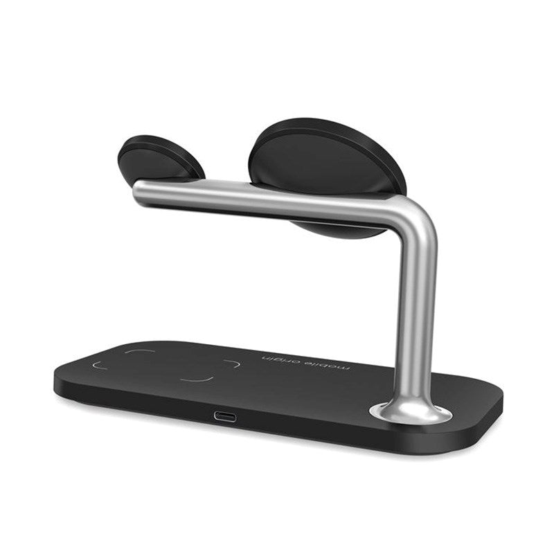 Mobile Origin 3-i-1 Trådlös Laddare - MagSafe Kompatibel - Svart