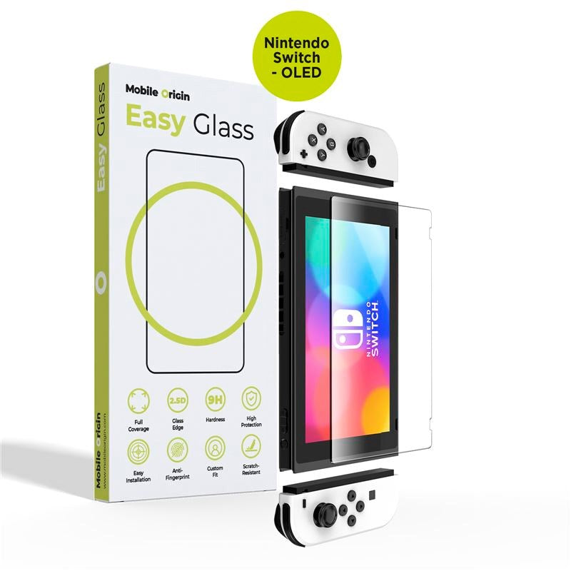Mobile Origin EasyGlass Skärmskydd för Nintendo Switch OLED