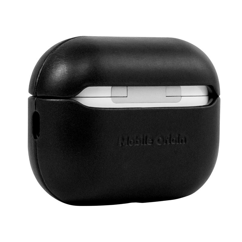 Mobile Origin Apple AirPods Pro (2. Gen.) Äkta Läder Fodral - Svart