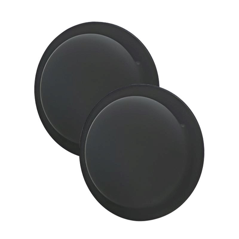 Mobile Origin Silikon AirTag 1. & 2. Gen. Hållare med Självhäftande Baksida - 2 st. - Svart