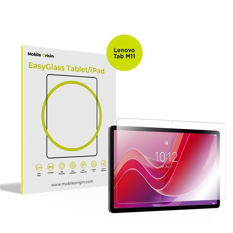 Lenovo Tab M11 Mobile Origin EasyGlass Skärmskydd - Genomskinlig