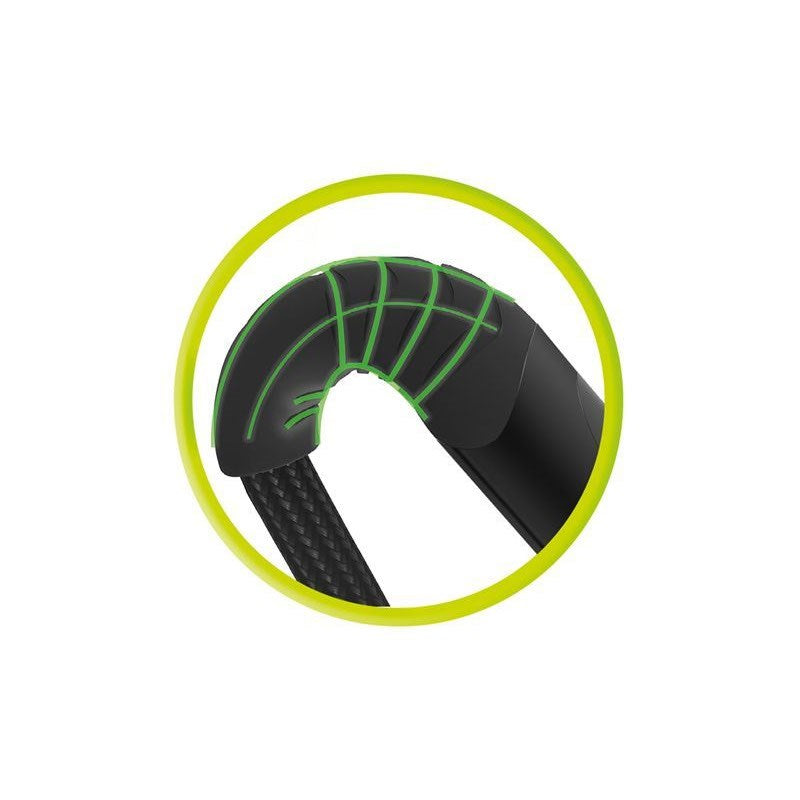 Mobile Origin 66W USB-A till USB-C Kabel med Skärm - 1,5 m - Svart