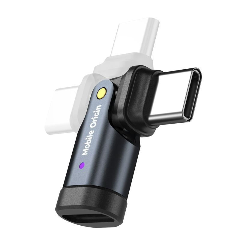 Mobile Origin 240W USB-C Rotationsadapter - Grå