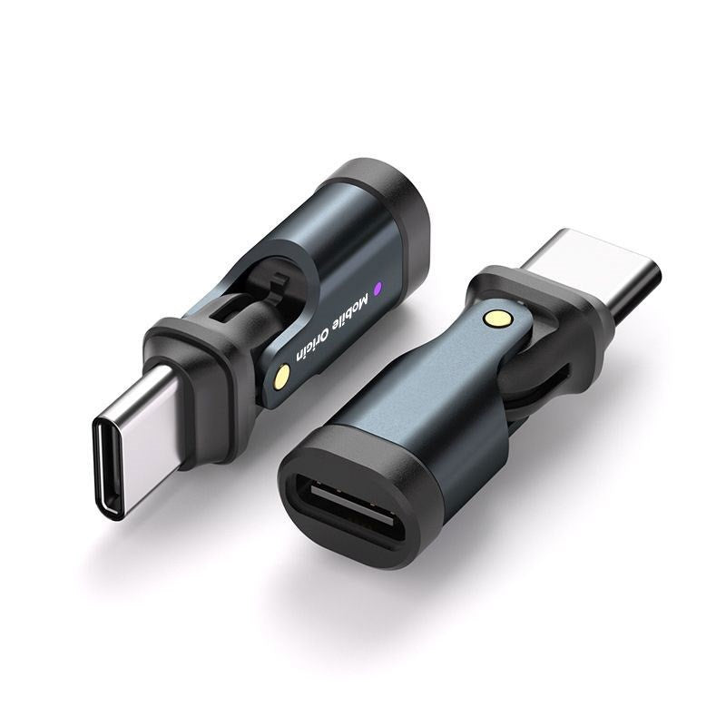 Mobile Origin 240W USB-C Rotationsadapter - Grå