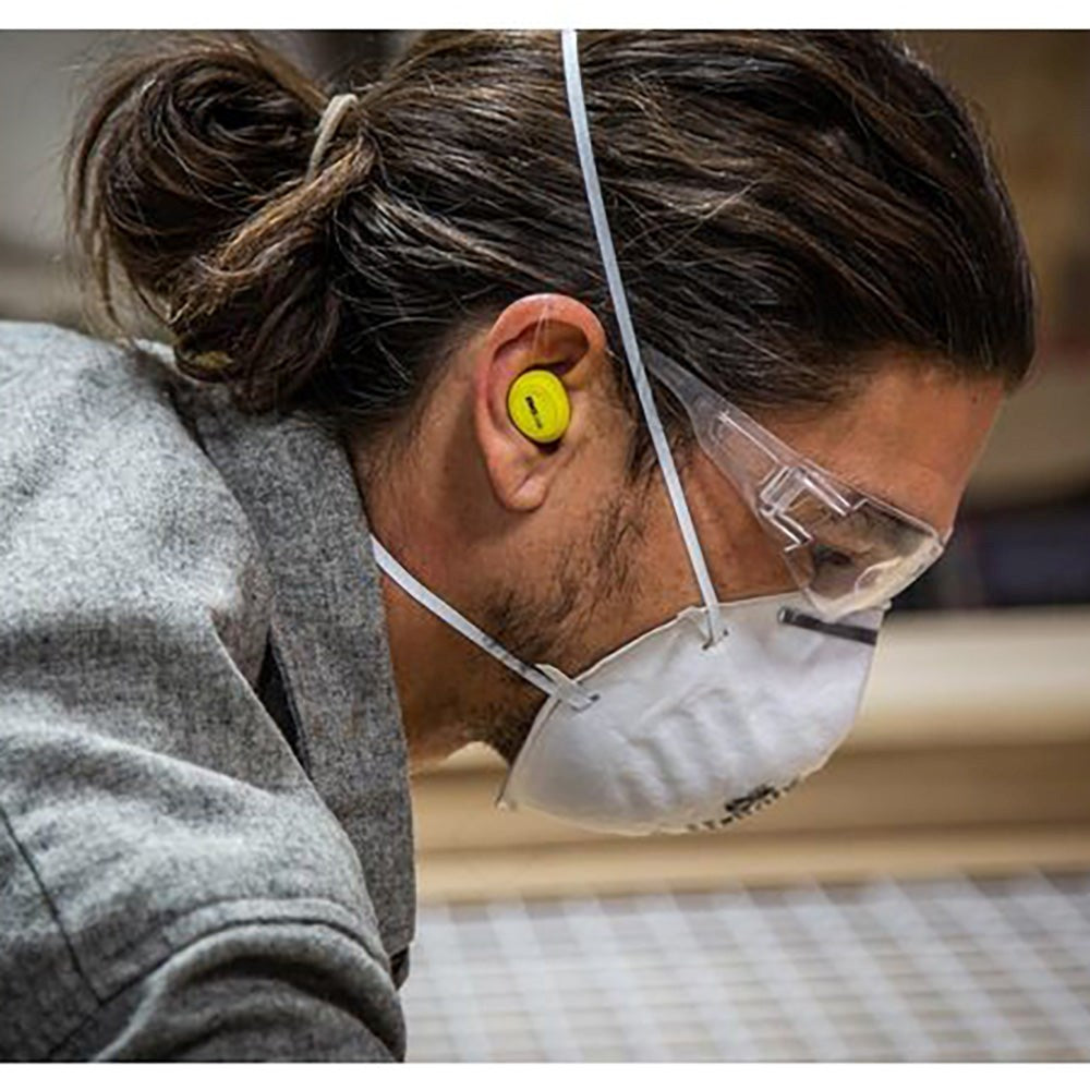 ISOtunes Free 2.0 EN352 True-Wireless Hörselskydd - Svart / Gul