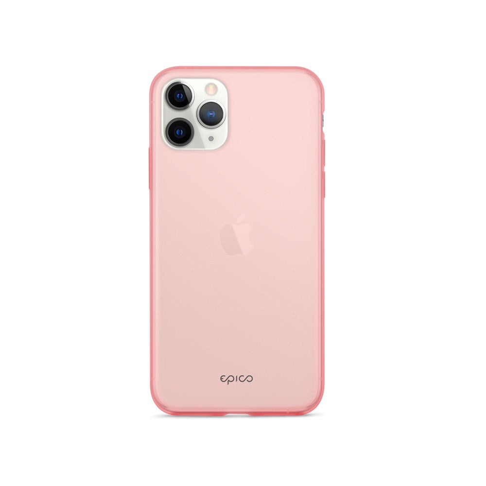 iPhone 11 Pro Epico Silikon Skal - Genomskinlig / Röd
