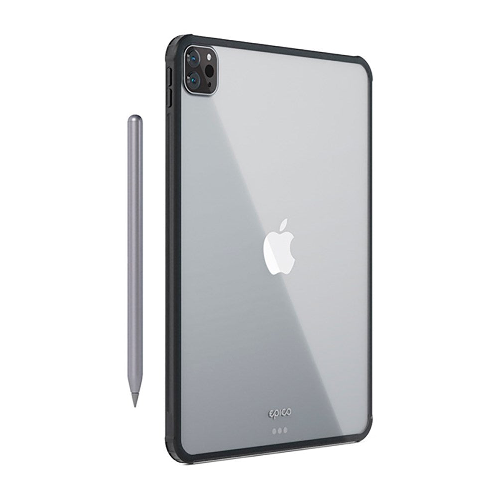 iPad Pro 11" (2022 / 2021 / 2020 / 2018) / iPad Air 10.9" (2022 / 2020) Epico Hero Case - Transparent / Svart