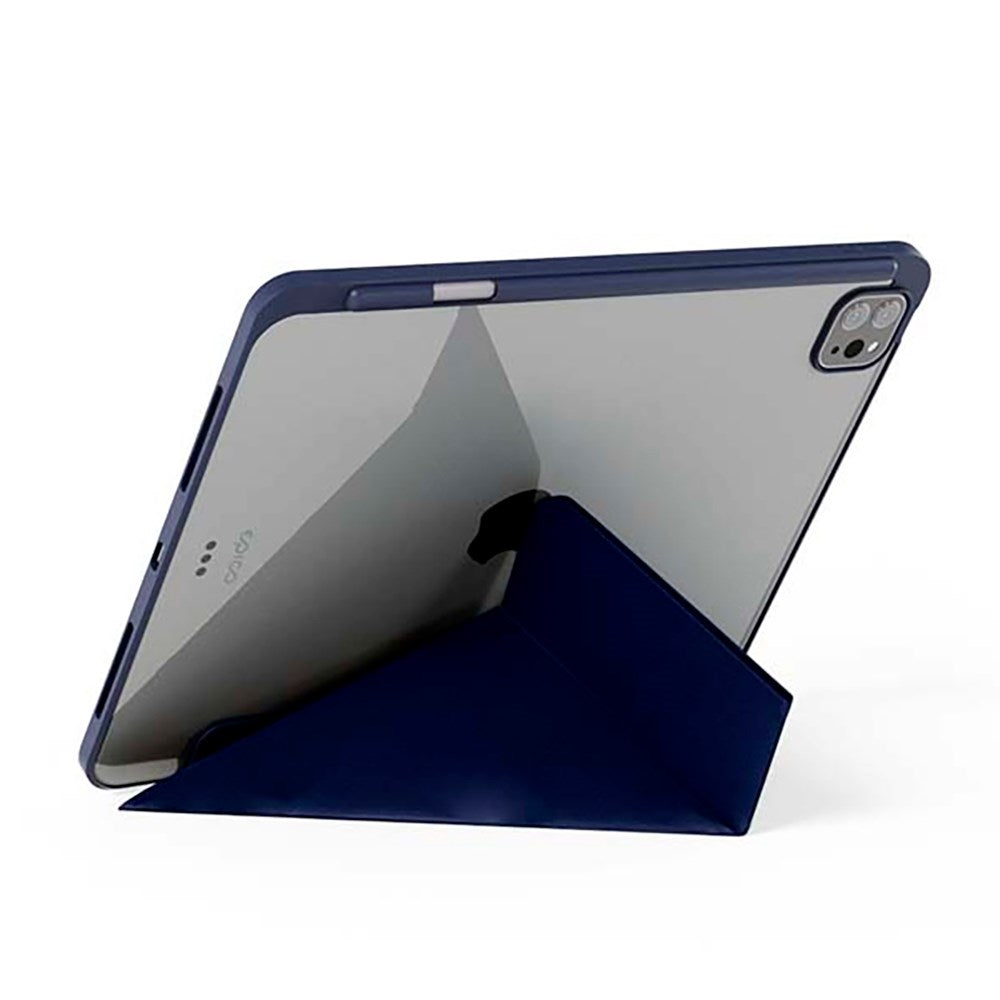 iPad Air 10.9-11" (2025-2020) / Pro 11" (2022-2018) Epico Hero Flip Case - Origami - Blå