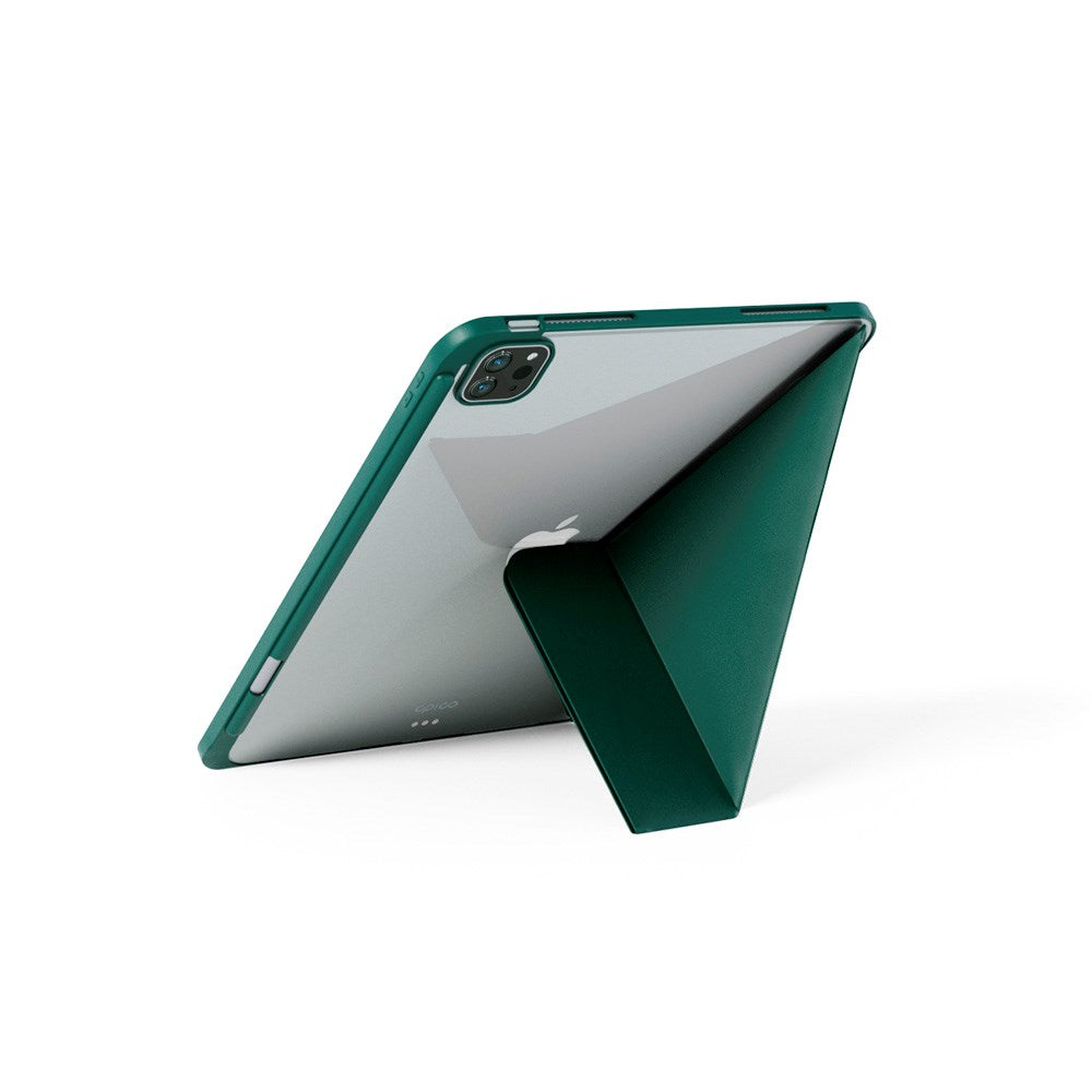 iPad Pro 11" (2025 / 2024) Epico Hero Flip Case - Origami - Grön
