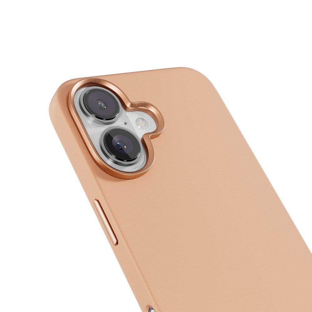 iPhone 16 Epico Mag+ Silikon Skal - MagSafe Kompatibel - Desert Titanium