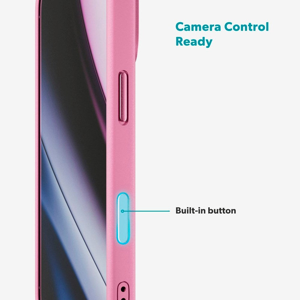 iPhone 17 Pro Max Epico HeroMatte Pro Mag+ Skal - MagSafe Kompatibel - Rosa