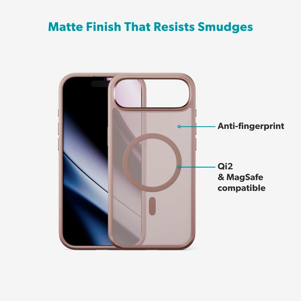 iPhone Air Epico HeroMatte Pro Mag+ Skal - MagSafe Kompatibel - Brun