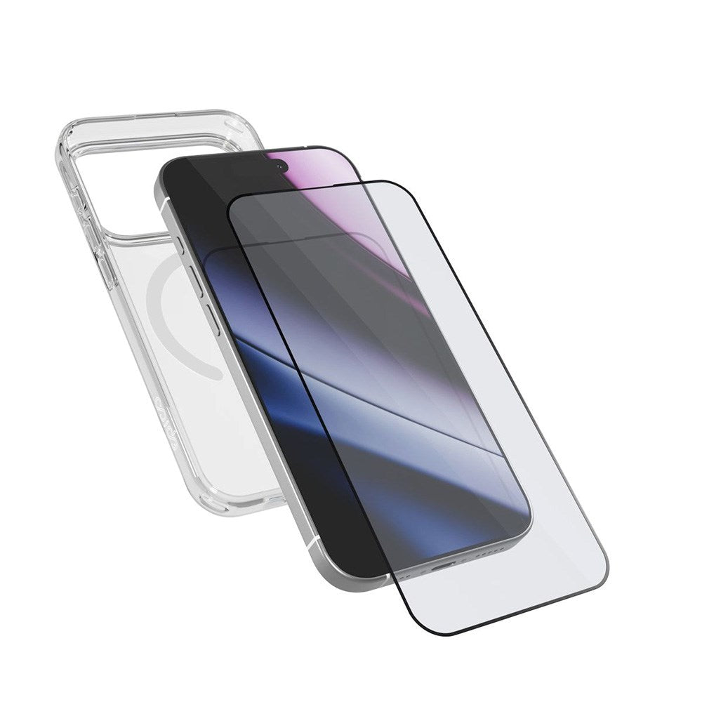 iPhone 17 Pro Max Epico Skyddsset - MagSafe Skal & Skärmskydd - Genomskinlig