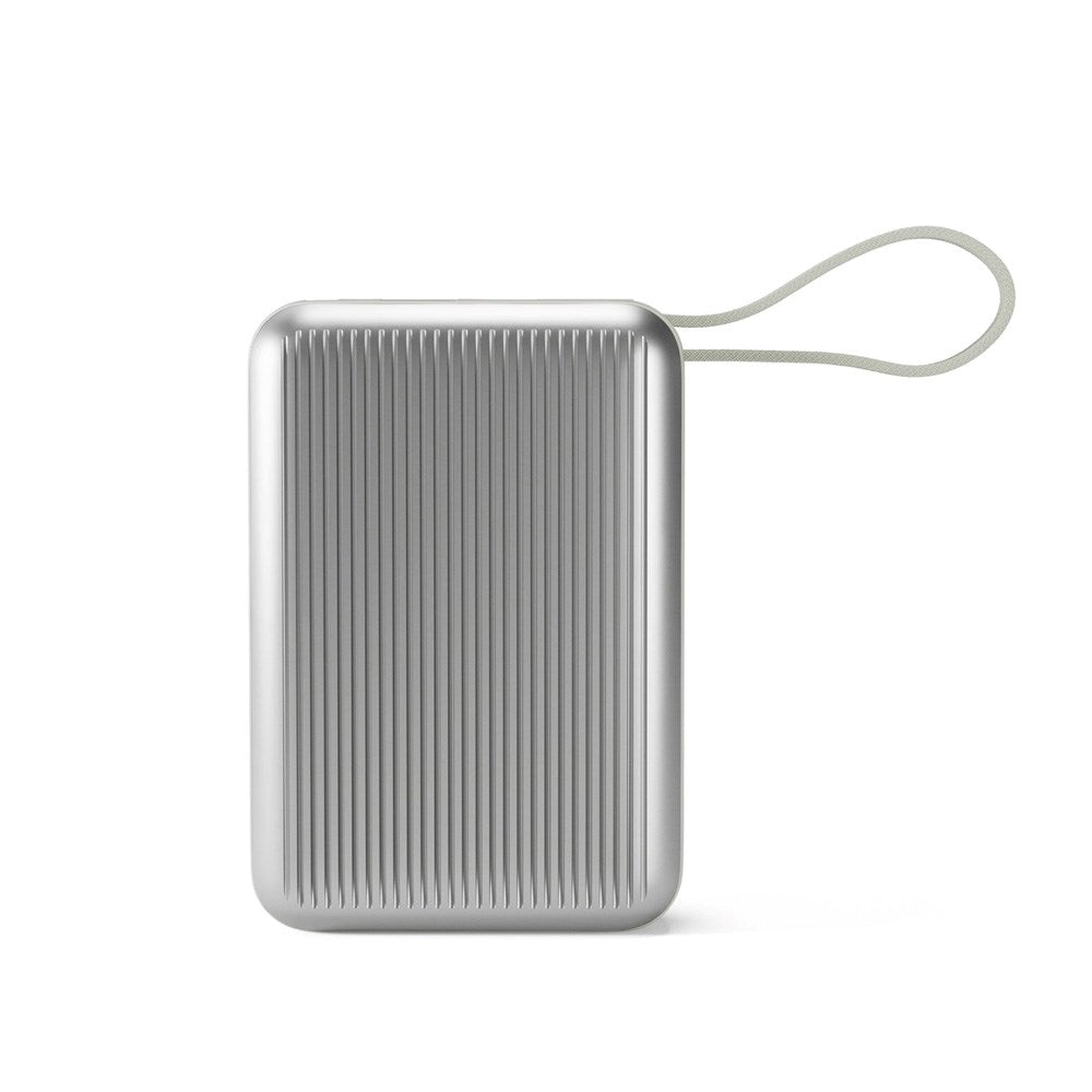 Epico UltraPack 45W Powerbank 20.000mAh med Utdragbar USB-C-Kabel - Grå