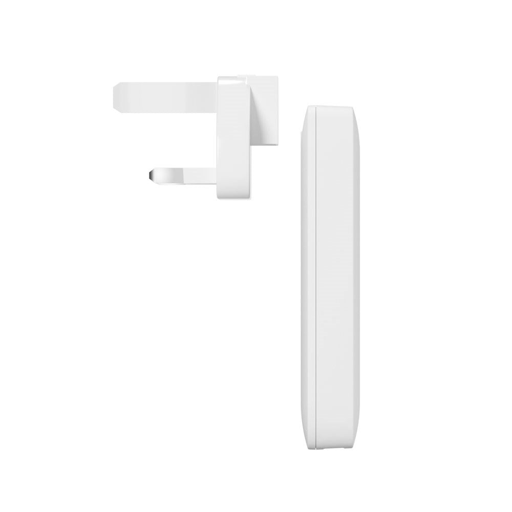 Epico Travel UltraBoost Flat 65W Väggladdare m. 2 x USB-C & 1 x USB-A – Vit