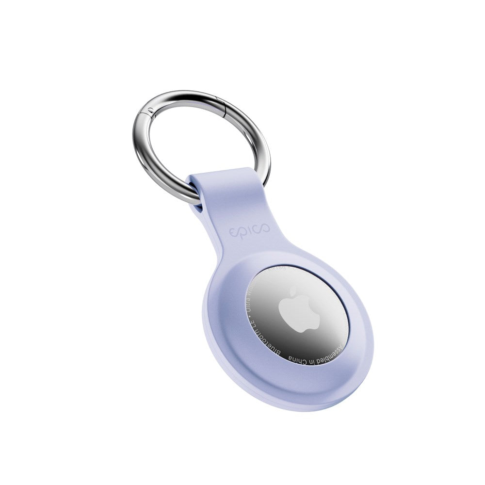 Apple AirTag 1. & 2. Gen. Epico Silikon Skal - Lila