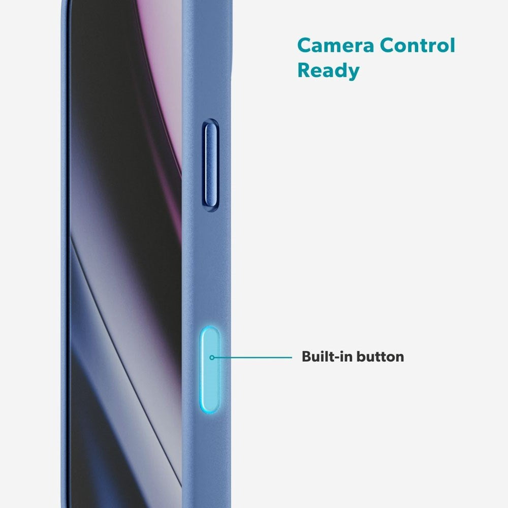 iPhone 17 Epico HeroMatte Pro Mag+ Skal - MagSafe Kompatibel - Blå