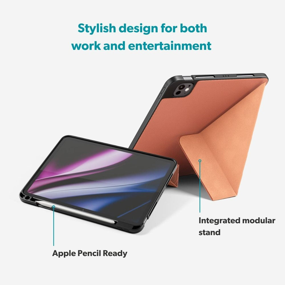 iPad Air 11-10.9" (2026-2020) / Pro 11" (2022-2018) Epico SolidWoven Fodral - Sienna