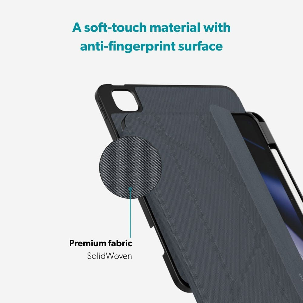 iPad Pro 12.9" (2022-2018) / Air 13" (2026-2024) Epico SolidWoven Fodral - Svart