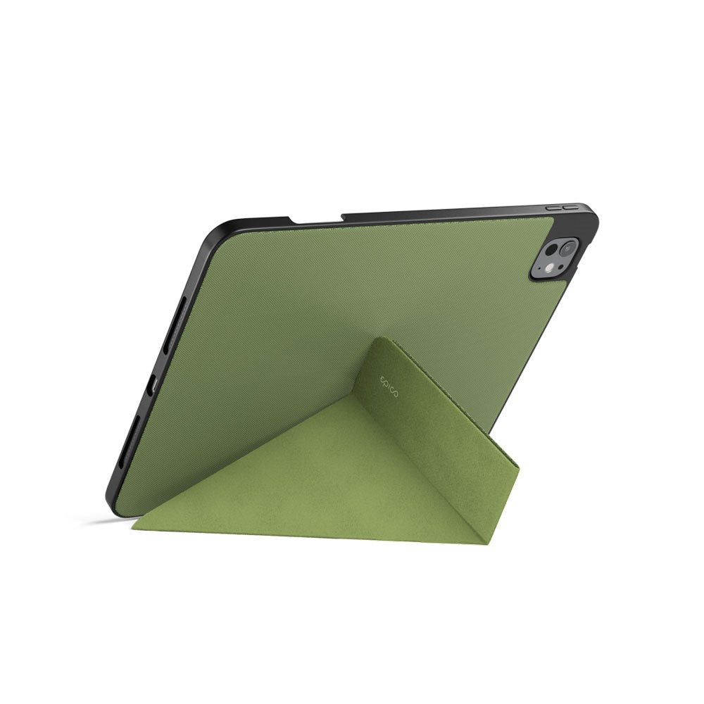 iPad Air 11-10.9" (2026-2020) / Pro 11" (2022-2018) Epico SolidWoven Fodral - Grön