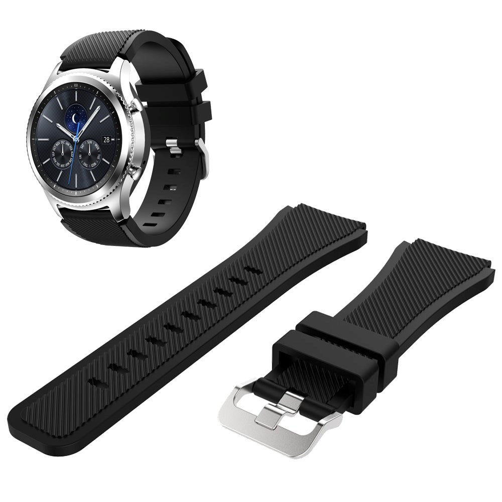 Samsung Classic Silicone Watchband (22mm) - Svart